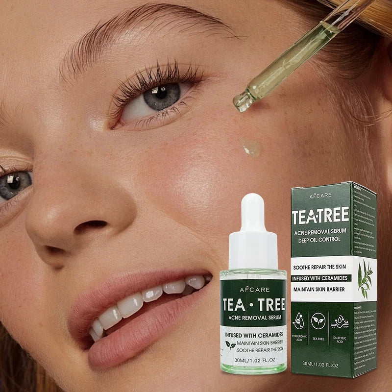 5in1 Face Serum Sulfate-free Anti-acne & Repair and Tea Tree & Hyaluronic Acid Vitamin C Serum for Face Custom Logo
