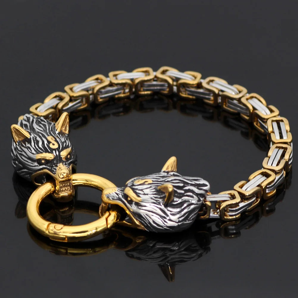 Rune Viking Viking Bracelet VK0508 Stainless Steel Viking Bracelet