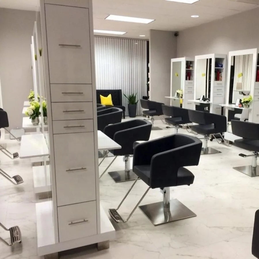 Barber Station Mirror Hairdressing Hair Salon Equipment Styling Barber Chair