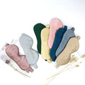 High Quality Breathable Elastic Band Eye Cover 25MM Silk Satin Reusable Eye Mask