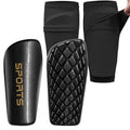Melenlt Soccer Shin Guards for Kids Youth Adults Protective Soccer Plastic Equipment Soccer Shin Guards for   Boys Girls