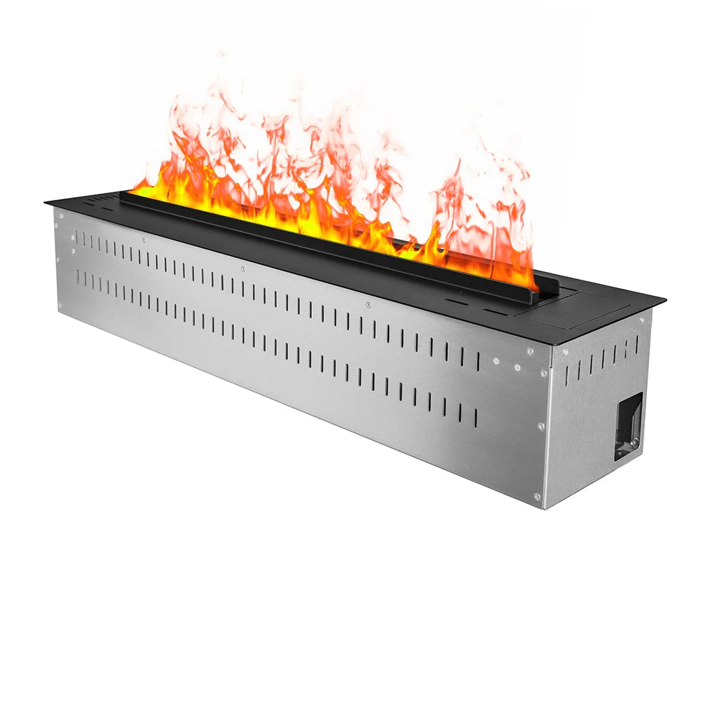 Fake Led Color Flame  3d Led 120cm Electric Water Vapour Led Electric Fireplace Water