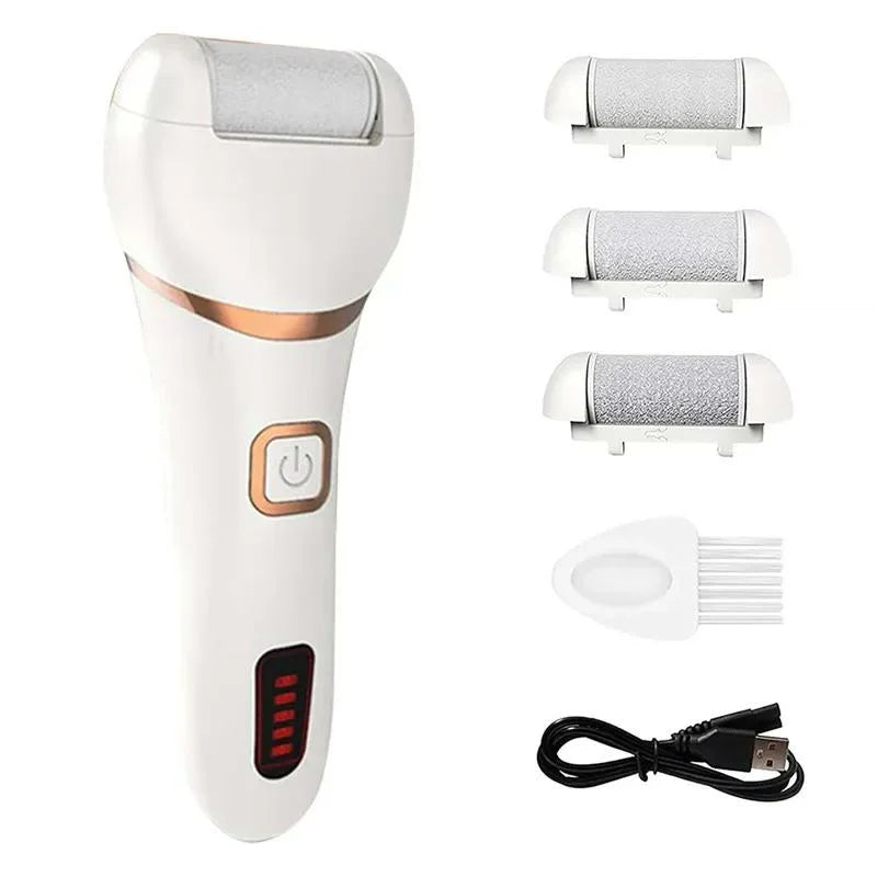 New Electric Grinding Foot Device Remove Dead Skin Foot File Pedicure Stainless Steel Foot File Scraper Kits