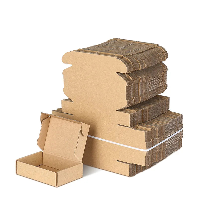 Custom Logo Gift Kraft Packaging Boxes Shipping Mailer Paper Boxes From Chinese Supplier