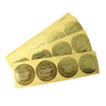Custom Packaging Roll Sticker Label Durable Self-Adhesive Vinyl Waterproof and Oil-Proof with Printed Logo for Grocery Use