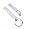 Professional High Quality Stainless Steel Nail Clipper Manicure Tool Foldable Wide Jaw Cuticle Toenail Cutter Keychain Finger