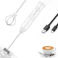 Wholesale Mini Automatic USB Electric Handheld Milk Frother Modern Battery Operated Manual Beater Whisk Foam Maker Tea Coffee