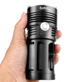 4 Modes Light  2 in 1 Portable Usb Rechargeable Waterproof Tactical Flashlight  Torch Light