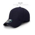 Oversize Summer Outdoor Trucker Hip Hop Stretch Fit Big Hat Plus Size Black Fitted Closed Baseball Cap