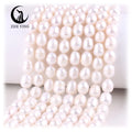 Wholesale 10-11mm Rice Shape Cultured Freshwater Pearls Loose Pearls for Jewelry Making Bracelet Necklace Natural Pearl Beads