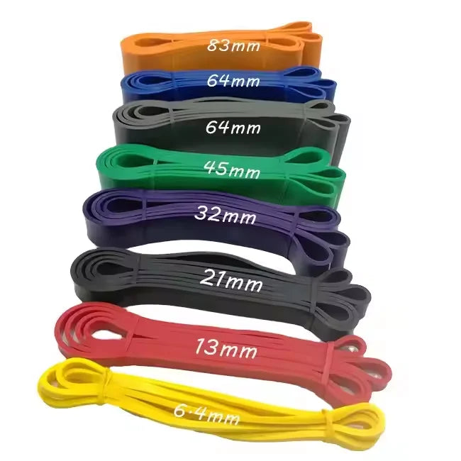 Latex Elastic Ring Band for Exercise Fitness Strength Training Physical Therapy Yoga Pilates Resistance Bands