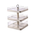 Multi-Layer New Rotating Eco-Friendly Aluminum Hot Pot Dish Holder Kitchen Storage Rack Plastic Compartment Dinnerware Cleaning