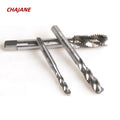 Aluminum Special Tap Machine 1pc Two-Edge Spiral Tapping Tap Copper M8-M12 Thread Cutting HSS Material Tin Stainless Steel