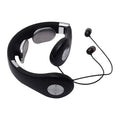 Neckband Earphone Massage Blue Tooth Headset 5.0 Portable In-Ear 2 in 1 Foldable Neck Massager