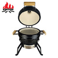 KIMSTONE 22\" Round Shaped Charcoal Ceramic Table BBQ Grill for Garden Factory Price