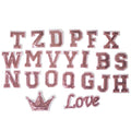 Sequin Patch Embroidery Clothing Patches for Shoes & T-Shirts Chenille Fabric Custom Logo Embroidery