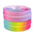 For Deepeel ZA188 5# Waterproof Nylon Zipper Tape Garment Accessories Repair Jacket Clothing Rainbow Rainbow Nylon Zipper Tape