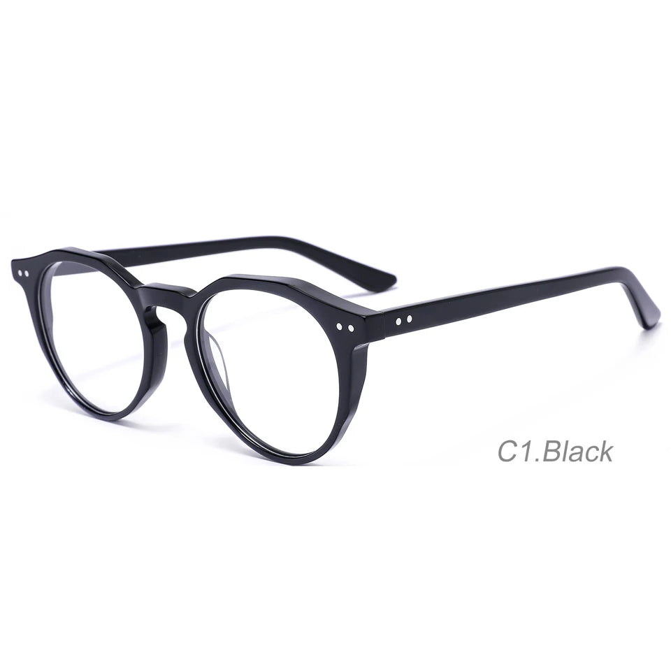 Classic Design Bellestron J6001 High-quality Round Optical Eyeglasses Unisex with Customized Logo Made in China