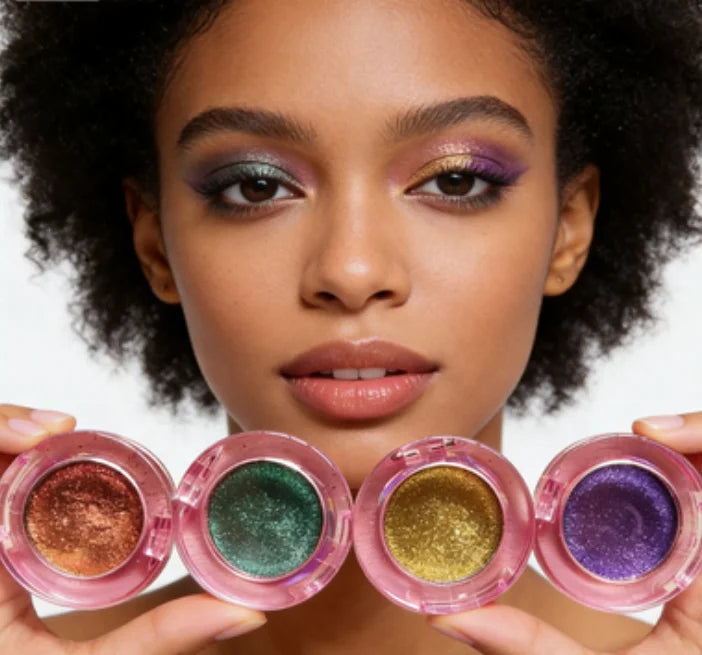 New Arrival Chameleon Duochrome Eyeshadow Single Pressed Liquid Pigment for Wet Application Providing Matte Finish