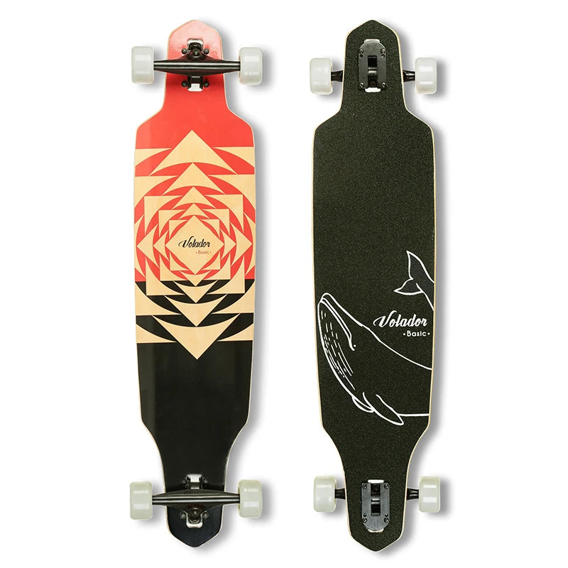 RTS Tuck Brand Longboard 40inch Maple Longboard Basic Cruiser