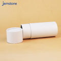Recyclable White Kraft Round Custom Logo Cylinder 81X160Mm Paper Tube Packaging