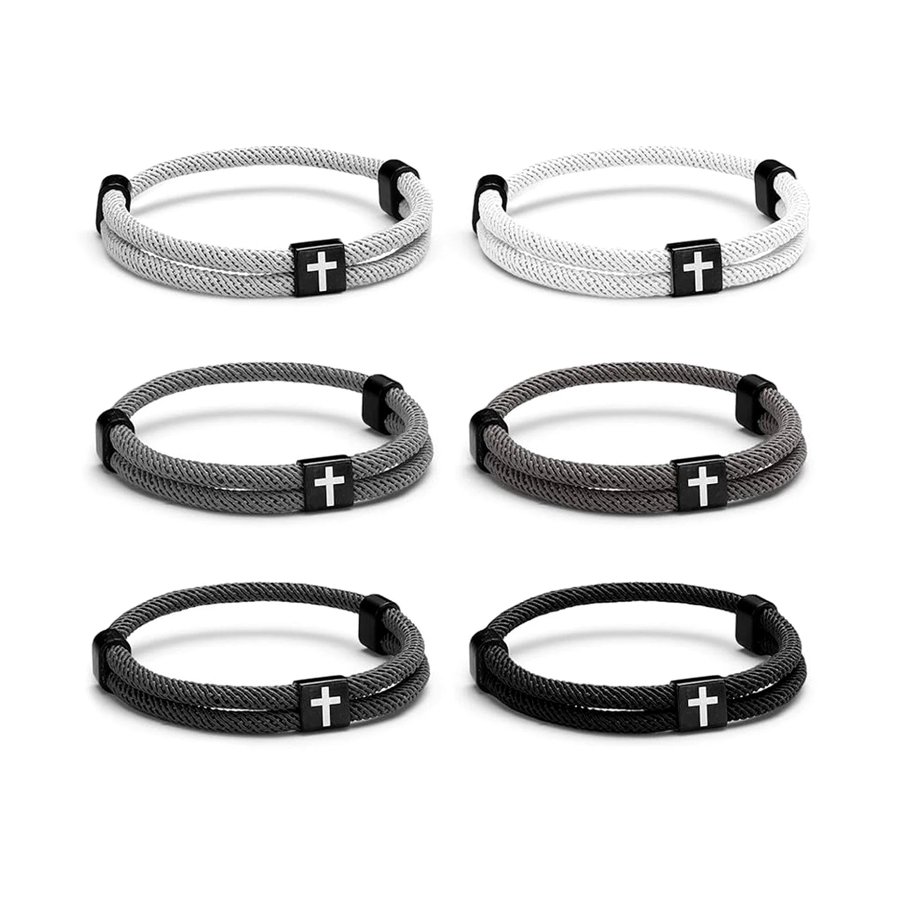 Extremely Popular Durable Adjustable Multicolor Milan Hand Rope Unisex Jewelry Creative Cross Bracelet Gifts for Women Men