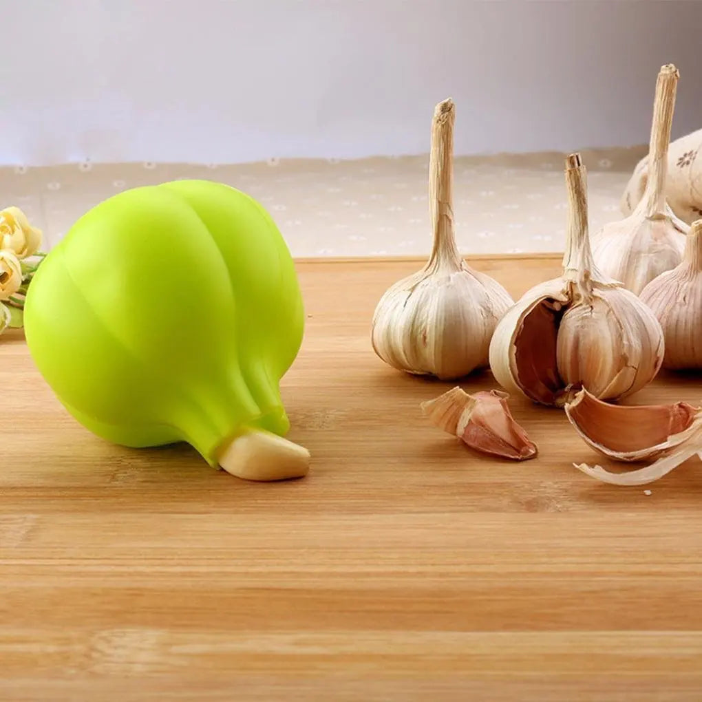 Silica Gel Garlic Peeler Silicone to Peel the Garlic by Hand to Remove the Peeler Machine Creative Garlic Press