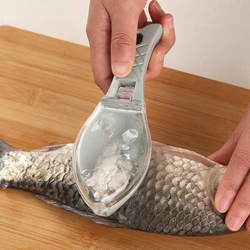 New Product Ideas 2024 Kitchen Gadget Wholesale Fish Scale Remover Plastic Fish Scales Graters Scraper