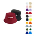 Printed and Embroidered Cotton Fisherman Bucket HatBucket Hat CustomBucket Hats With Custom Logo