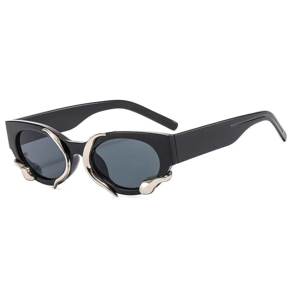 2024 Custom Logo Jelly Personality Shades Sunglasses Men Women Uv400 Full Small Frame Colourful Fashion Y2k Sunglasses