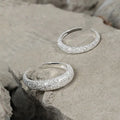 Wholesale Circles Jewelry Simple Style S925 Sterling Silver Ringent Adjustable 925 Rings Women JT542