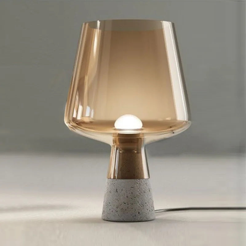 Vintage Modern Luxury LED Table Lamp D25xH38cm Industrial Design Style Home Decor with AC Power Supply