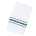 Green Stripe Bistro Cloth NAPKIN  Absorbent Soft and Washable Professional Restaurant Quality
