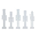 Clear Acrylic Hight Quality  Different Size Soldier for Home Decoration and Christmas Decoration