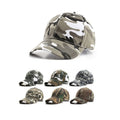 Wholesale Outdoor Sports Camo Structured Professional Custom Logo Baseball Caps