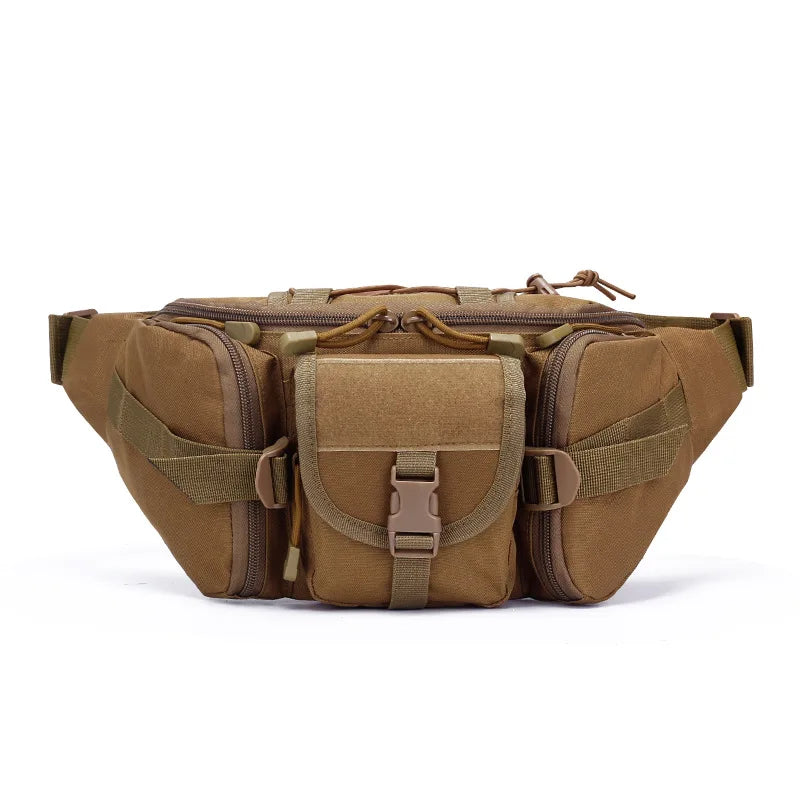Tactical Waist Pack Large Capacity Fanny Pack Outdoor Hiking Camping Waist Bag Daily Life Cycling  Hunting Waist Pack