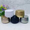 Recyclable Iron Food-Grade Durable Eco-Friendly Easter Wedding Home Decoration Candle Jar Packaging Storage Flower Tea Candy