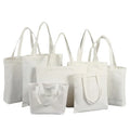 100% Polyester Cotton Canvas Tote Bag Sublimation Blank for Women Kids Gift Bulk Vinyl DIY