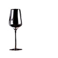 Transparent Handmade Mouth Blown Luxury Minimalist Crystal Wine & Flute Glasses Set Long Stem Custom Logo for Wedding Parties