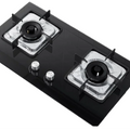 230mm Square/Round Aluminum Foil Burner Liner with PP Material Reusable Clean Gas Stove Mat 0.07mm Thickness 20mm Height