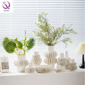 Nordic Simple String-shaped Special Ceramic Vase Creative Flower Vase Living Room Desktop Home Decoration Vase