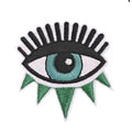 Evil Eyes 3D Embroidered Custom Iron-On Patches Denim Fabric Lace Decoration Resin Plastic 28 Colors Multi-Use Clothing Hats