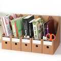 Custom Book Organizer Folder Organizer Office File Storage Magazine Box Kraft Paper File Holders