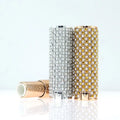 Luxury Shiny Gold Silver Round Empty Lipstick Container Lip Blam Tube Lipstick Tube