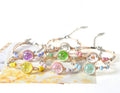 New Arrival Hot-selling Delicate Charm Bracelet Dried Flower Bracelet Double Layer Bracelet for Woman
