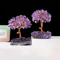 Wholesale Quartz Feng Shui Healing Amethyst Cluster Base Chakra Gravel Crystals Tree