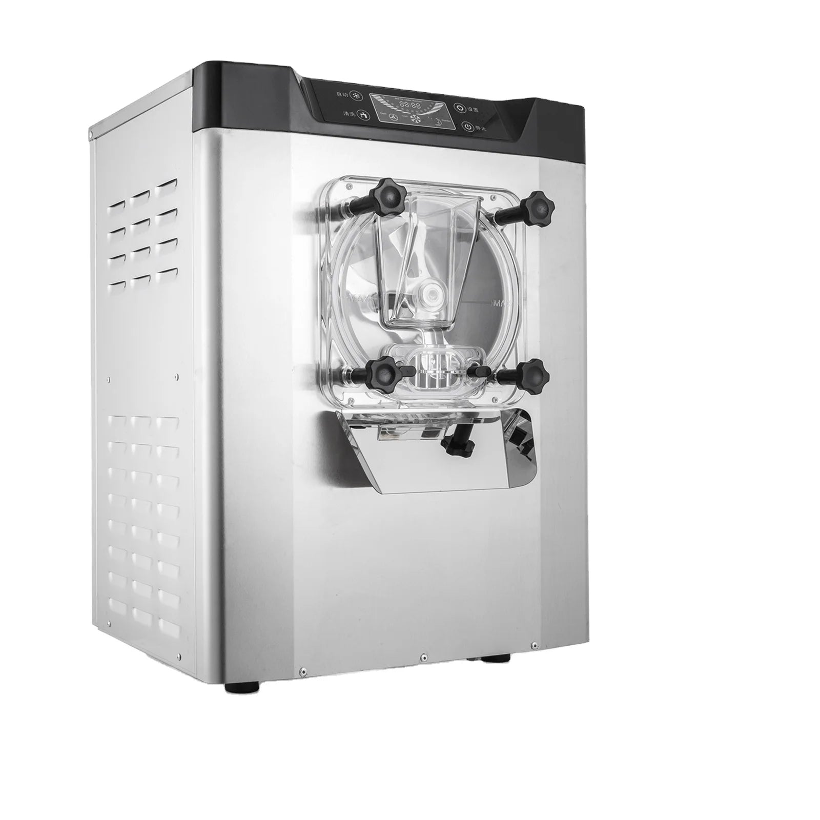 Sihao Commercial Hard Ice Cream Machine  Stainless Steel Ice Cream Maker with LCD Control Panel