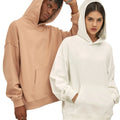 2023 New Wholesale Hoodie 400 Gsm Highstreet Design Oversized Hoodie 400gsm Premium No String 400 Gsm French Terry Hoodie