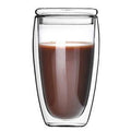 China Wholesale Double Wall Clear Glass Mug for Sublimation Free Sample Available