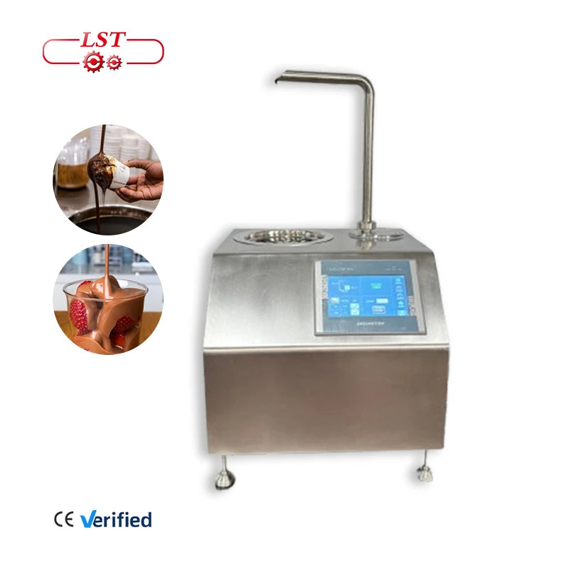 LST 5.5L Commercial Use Hot Chocolate Dispenser Machine Chocolate Melting Machine for Ice Cream Shop